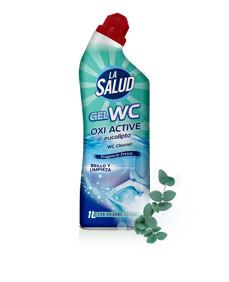 LA SALUD - WC čistiaci géli 1 l - OXI ACTIVE